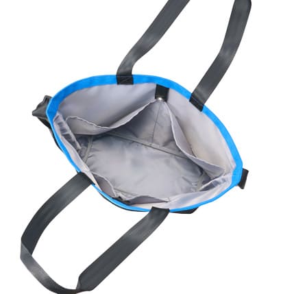 メッシュポケットダブルストラップトート